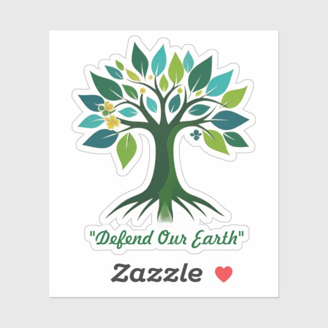 Adesivo "Sementes De Mudança" (Folha)