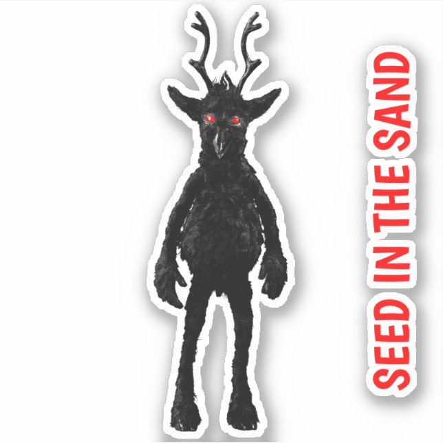 Adesivo Sementes na areia (Frente)