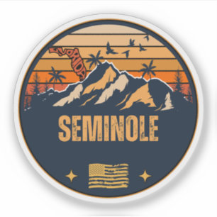 Adesivo Seminole, Flórida