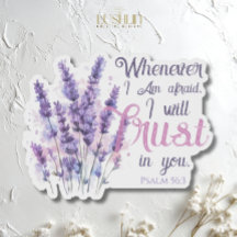 Sempre que tenho medo, confiarei em - Salm 56.3