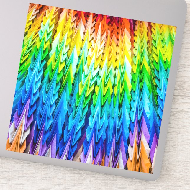 Adesivo Senbazuru ou mil gruas origami (Detalhe)