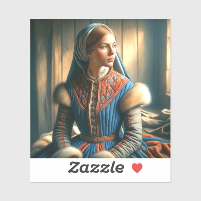 Adesivo Senhora (Folha)