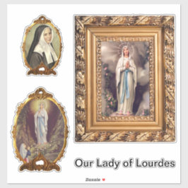 Adesivo Senhora de Lourdes