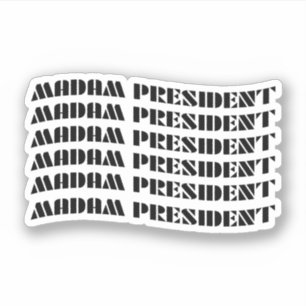 Adesivo Senhora Presidente