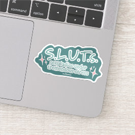 Adesivo Senhoras Sexy Sob Um Tremendo Vestido