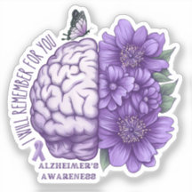 Sensibilização do Alzheimer Eu lembrarei por você
