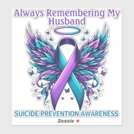 Adesivo Sensibilização para a prevenção de suicídio person