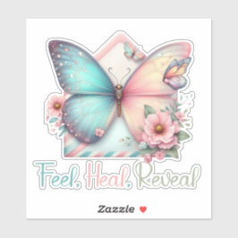 ADESIVO SENTIR-SE REVELADOR, AFIRMAÇÃO DIÁRIA POSITIVA