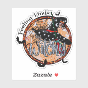 Adesivo Sentir-Se Testemunha - Chapéu das Bruxas do Hallow