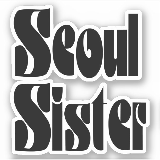 Adesivo Seoul Sister (Frente)