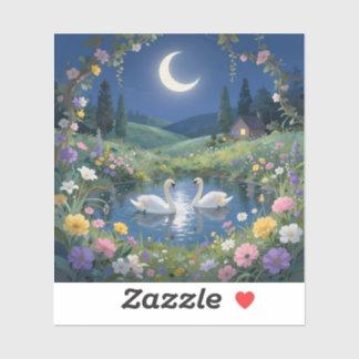 Adesivo Serenata ao Luar - Vinil Quadrado 