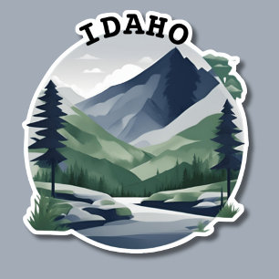Adesivo Serene Idaho - Proteção da paisagem da montanha