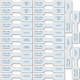 Adesivo Série 26 Signature Pastel Blue Jewelry Price