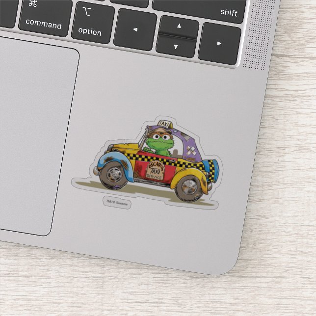 Adesivo Serviço de Táxi do Oscar Vintage (Detalhe)