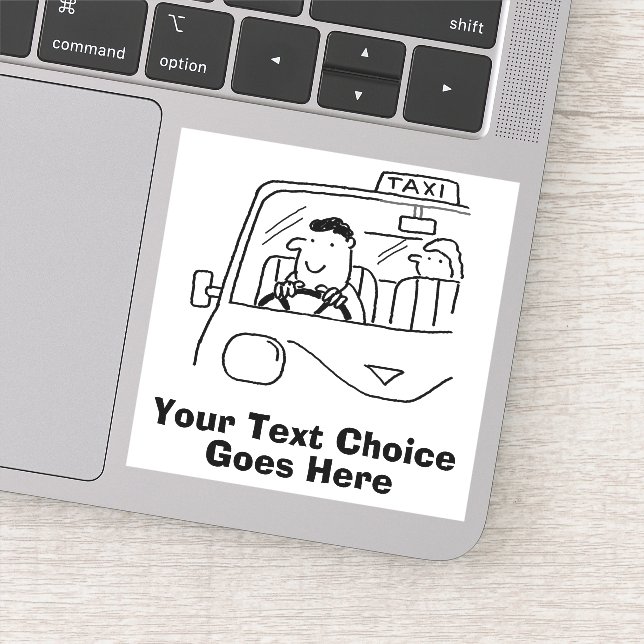 Adesivo Serviço Privado de Aluguer e Táxi (Detalhe)