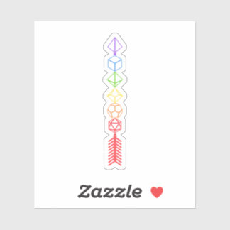 Adesivo Seta Arco Arco Arco-Íris do Ranger