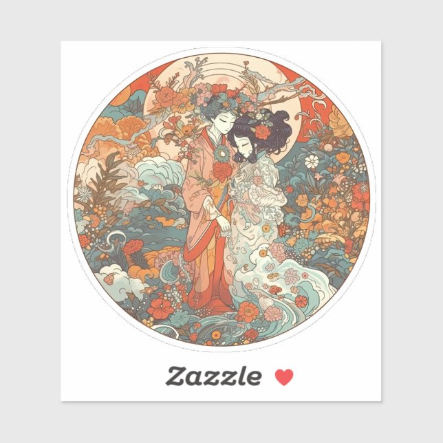 Adesivo Seu Amor, Seu Caminho (Folha)