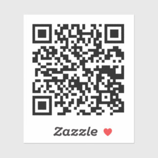 Adesivo Seu Autocolante de código QR da sua empresa