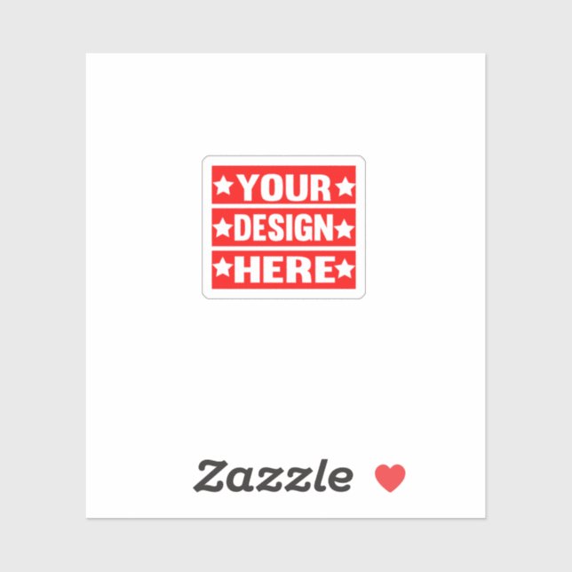 Adesivo Seu Design aqui personalizado (Folha)