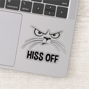 Adesivo Seu Gato Engraçado E Irritado