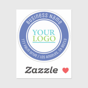 Adesivo Seu logotipo, barramento. Nome Endereço ou Qualque