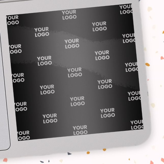 Adesivo Seu logotipo simples de repetição | Transparente e (Criador carregado)