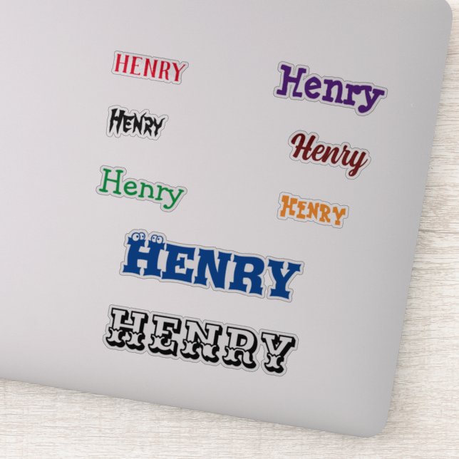 Adesivo Seu nome Coloca os Alfinetes Multicoloridos (Detalhe)