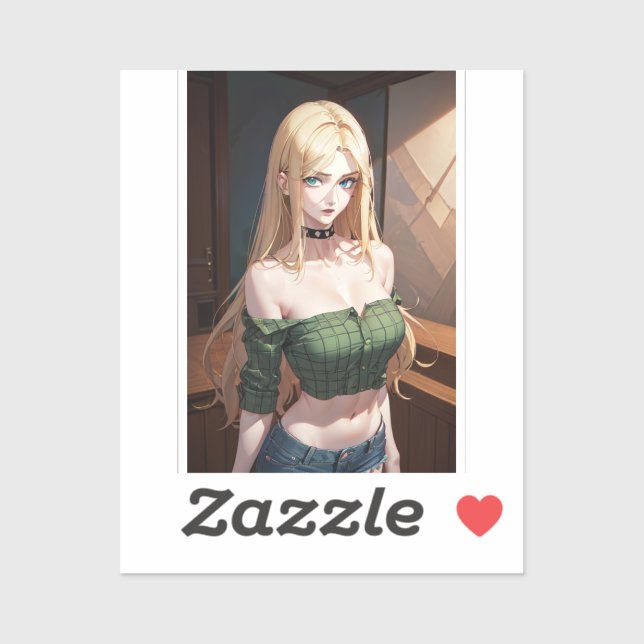 Adesivo Sexy Village Girl (Folha)