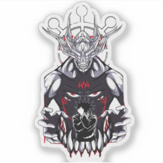 Adesivo 🌑 Shadow Summoner Sticker – Anime-Inspired Vinyl