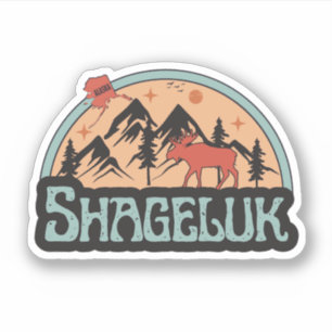 Adesivo Shageluk, Alaska Sticker