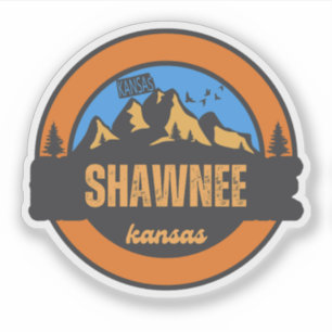 Adesivo Shawnee (Kansas)