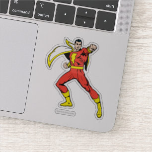 Adesivo Shazam Pronta para Lutar