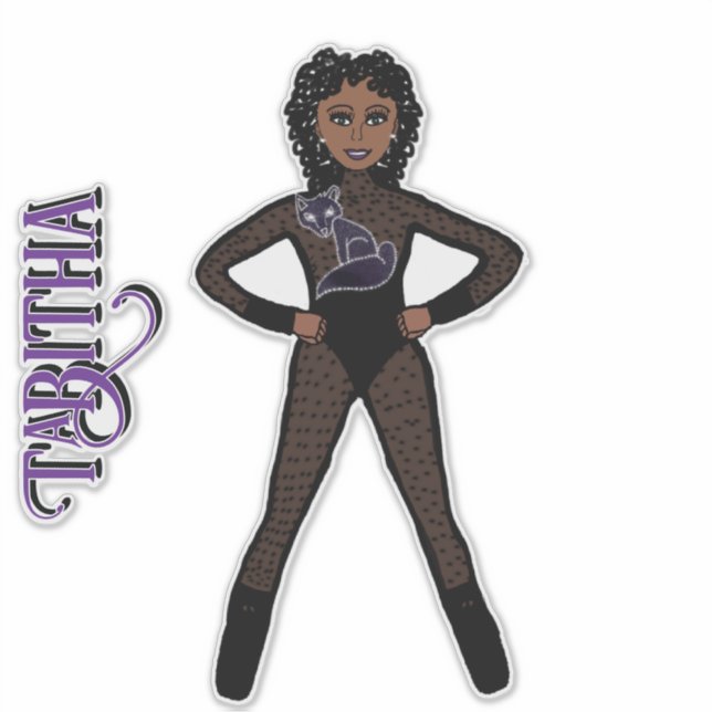 Adesivo Sheer Black Spark  Dancer #1 Sticker (Frente)
