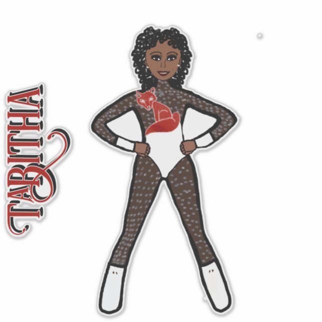 Adesivo Sheer White Spark  Dancer #1 Sticker (Frente)