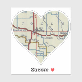 Adesivo Shelby Montana