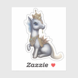 Adesivo Shelby the Unicorn Purple Plates