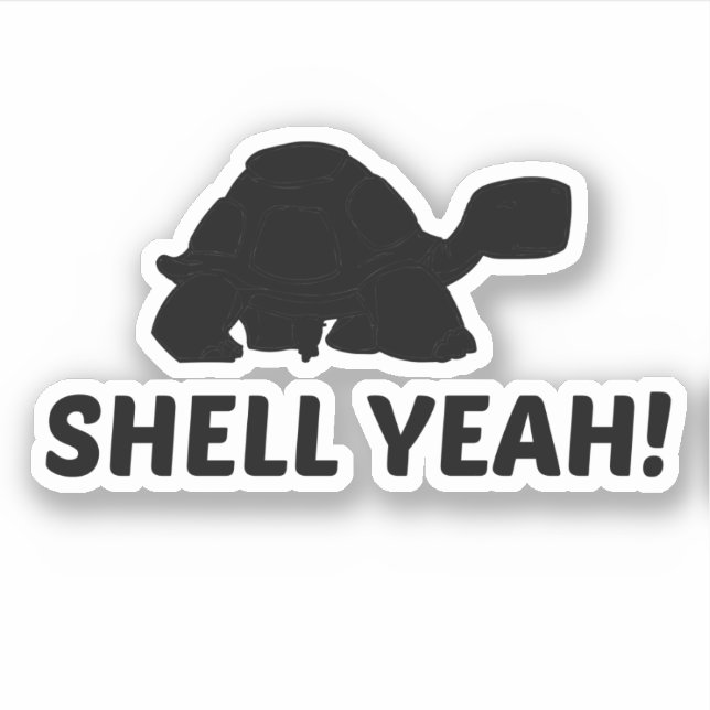 ADESIVO SHELL YEAH (Frente)