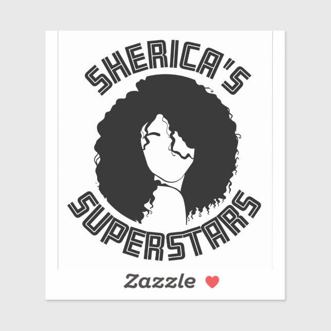 Adesivo Sherica Silhouette Decal (Folha)