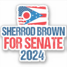 Sherrod Brown para Senado 2024 Eleição no Ohio Fla