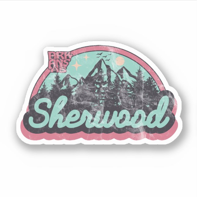 Adesivo Sherwood, Arkansas Sticker (Frente)