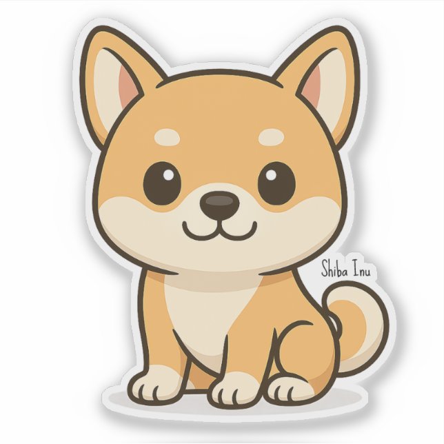 Adesivo Shiba Inu (Frente)