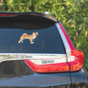 Adesivo Shiba Inu Sorri