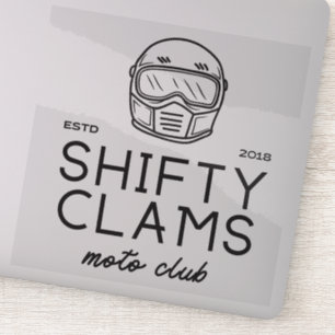 Adesivo Shifty Clams Vinyl Sticker