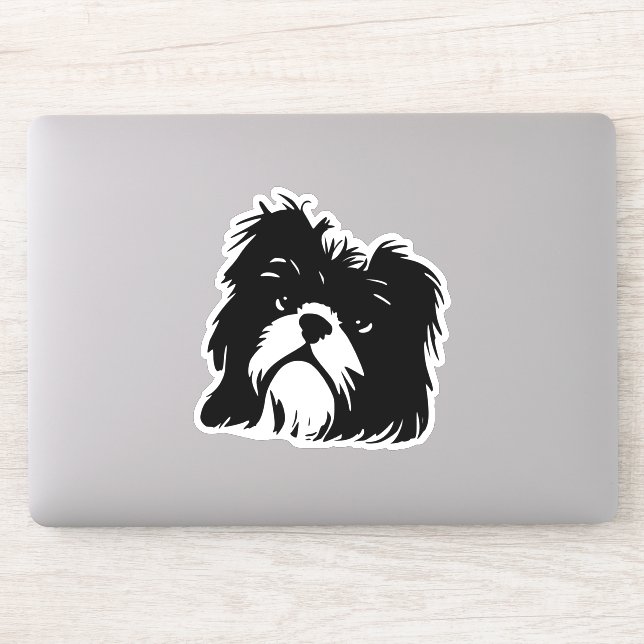 Adesivo Shih Tzu Sticker (Computador)