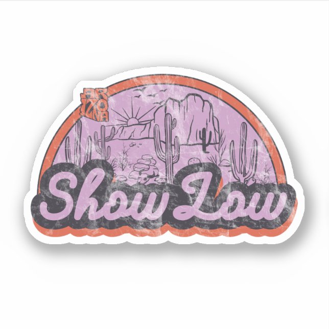 Adesivo Show Low, Arizona  (Frente)