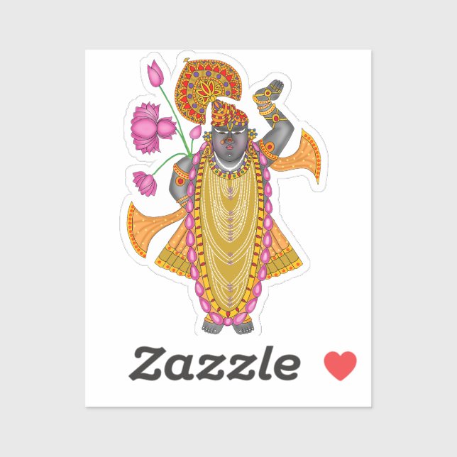 Adesivo Shreenath Ji Stickers  (Folha)