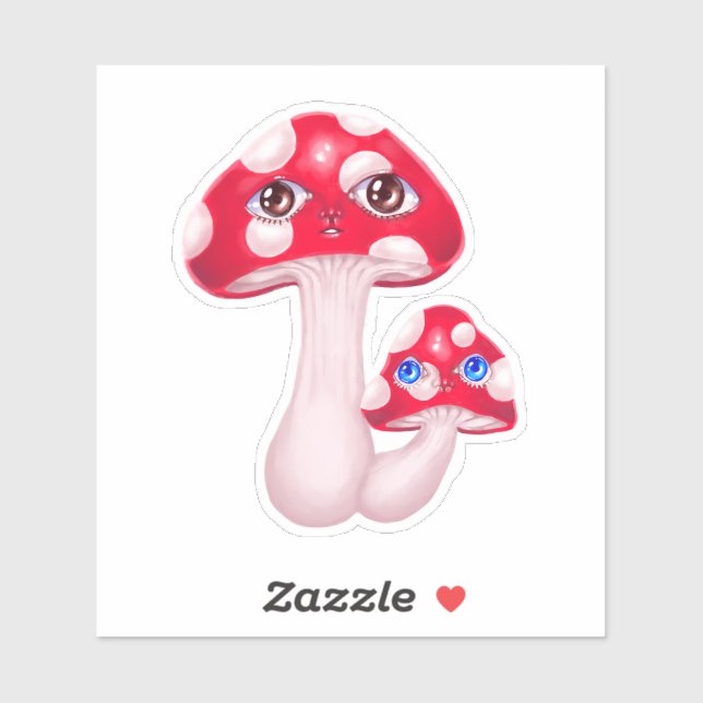 Adesivo Shroomies (Folha)