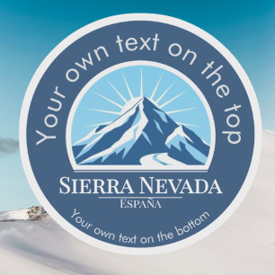 Adesivo Sierra Nevada Espanha souvenir
