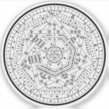 Sigillum Dei Aemeth (preto)