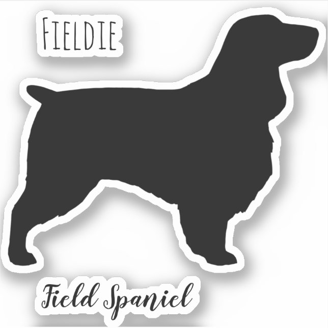 Adesivo Silhouette Fieldie Vinyl Sticker (Frente)